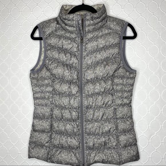 blanc noir Jackets & Blazers - Be By Blanc Noir Puffy Down Gray Vest size medium